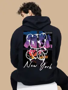 BAESD Graphic Printed Hooded Fleece Pullover Sweatshirt