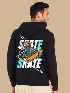 BAESD Graphic Printed Hooded Fleece Pullover Sweatshirt