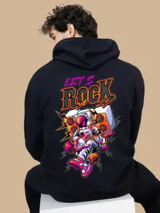 BAESD Graphic Printed Hooded Fleece Pullover Sweatshirt