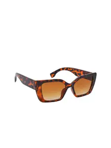 HRINKAR Women Abstract Printed Frame Cateye Sunglasses With UV Protected Lens HRS588