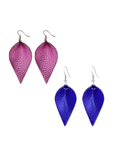 Yellow Chimes Set Of 2 Drop Earrings