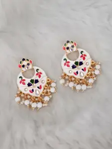 Yellow Chimes Gold Plated Chandbalis Earrings