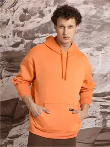 HIGHLANDER Drop Shoulder Hooded Over Sized Sweatshirt