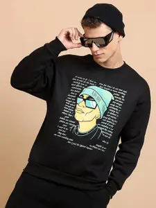 HIGHLANDER Printed Oversized Sweatshirt