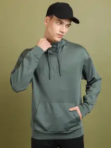 HIGHLANDER Oversized Drop Shoulder Sleeves Hooded Pullover