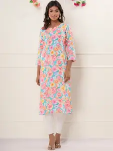 Readiprint Floral Printed Kurta