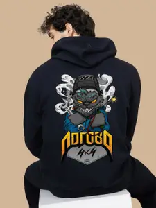 BAESD Graphic Printed Hooded Fleece Pullover Sweatshirt