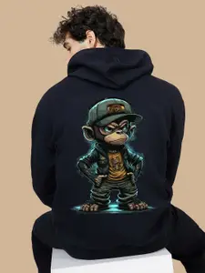 BAESD Graphic Printed Hooded Fleece Pullover Sweatshirt