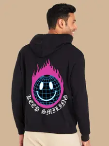 BAESD Graphic Printed Hooded Fleece Pullover Sweatshirt
