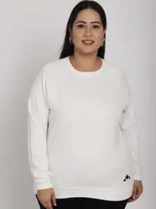 Rute Women White Sweatshirt