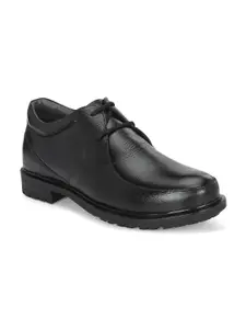 Azzaro Black Men Lightweight Leather Derbys