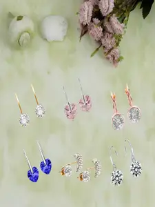 UNIVERSITY TRENDZ Multicoloured Contemporary Drop Earrings