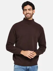 Octave High Neck Fleece Pullover Sweatshirt