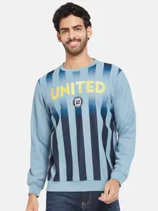 Octave Striped Fleece Pullover