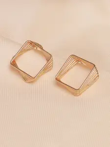 Ayesha Gold-Toned Studs Earrings