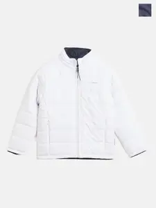 Okane Boys White Reversible Fashion Jacket