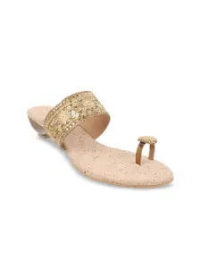 Mochi Embellished One Toe Kitten Heels