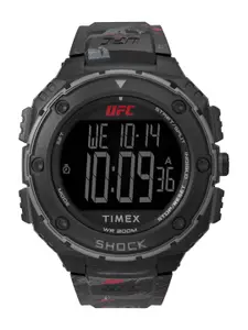 Timex Ufc Strength Men Black Dial & Black Straps Digital Watch TW2V85100X6