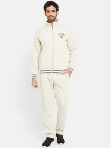 Octave Mock Collar Long sleeves Fleece Tracksuits