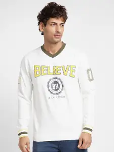 Being Human Typography Printed Pullover Sweatshirt