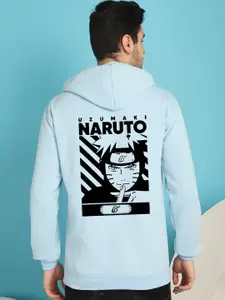 YOU FOREVER Naruto Printed Hooded Fleece Pullover Sweatshirt