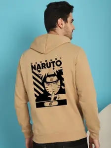 YOU FOREVER Naruto Printed Hooded Fleece Sweatshirt