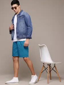 The Roadster Lifestyle Co. Men Cotton Shorts