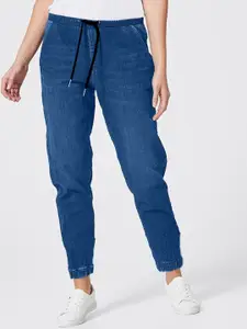 BAESD Women Blue Jogger Jeans