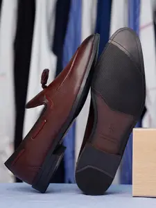 LOUIS STITCH 
Men Formal Slip On Tassel Moccasin Shoes