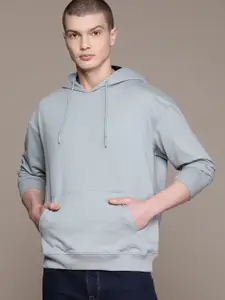 Moda Rapido Men Printed Hooded Sweatshirt