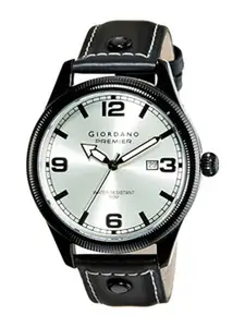 GIORDANO Men Dial & Leather Straps Analogue Watch P170-04X