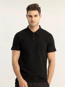 Snitch Polo Collar Slim Fit T-shirt