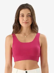 The Souled Store Pink Bralette Bra Full Coverage Underwired