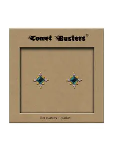 Comet Busters Non Piercing Stick On Studs Earrings