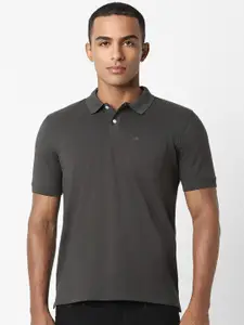 Peter England Polo Collar Short Sleeves T-shirt