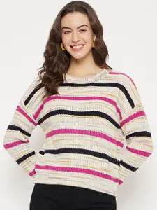 Madame Striped Cotton Pullover