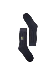 The Tie Hub Men Calf Length Pure Cotton Socks