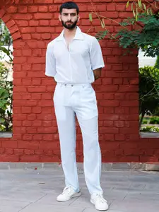 Tistabene Textured Shirt With Trousers
