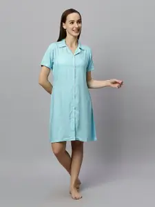 ETC Printed Shirt Nightdress
