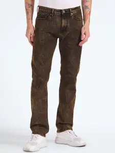 Flying Machine Men Straight Fit Coloured Fit Clean Look Jeans