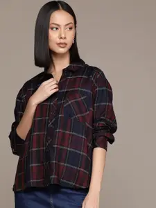 Roadster Tartan Checked Casual Shirt