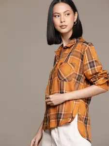 Roadster Tartan Checked Casual Shirt