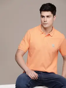 French Connection Pure Cotton Polo Collar Casual T-shirt