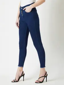 The Roadster Lifestyle Co. Women High Rise Stretchable Denim Jeans