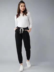 The Roadster Lifestyle Co. Women Mid Rise Denim Joggers