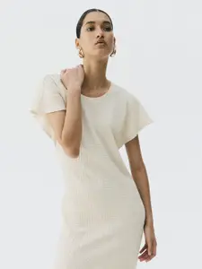 H&M Textured Jersey Dress