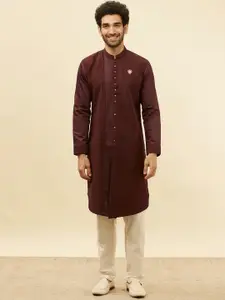 Manyavar Mandarin Collar Kurta