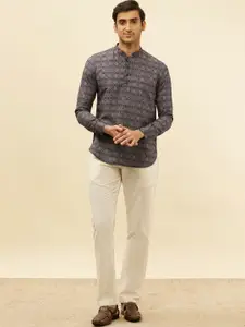 Manyavar Ethnic Motifs Printed Regular Kurta