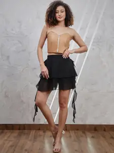 Athena Frill Mini Skirt