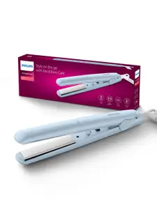 Philips BHS264/00 SilkProtect On The Go Hair Straightener with KeraShine - Light Blue